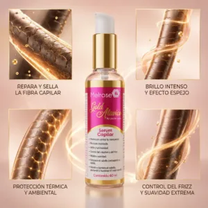 Beneficios del serum melrose en la fibra capilar