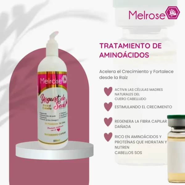 Tratamiento de aminoácidos para reparar el cabello dañado