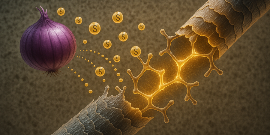 El azufre es un fortalecedor capilar